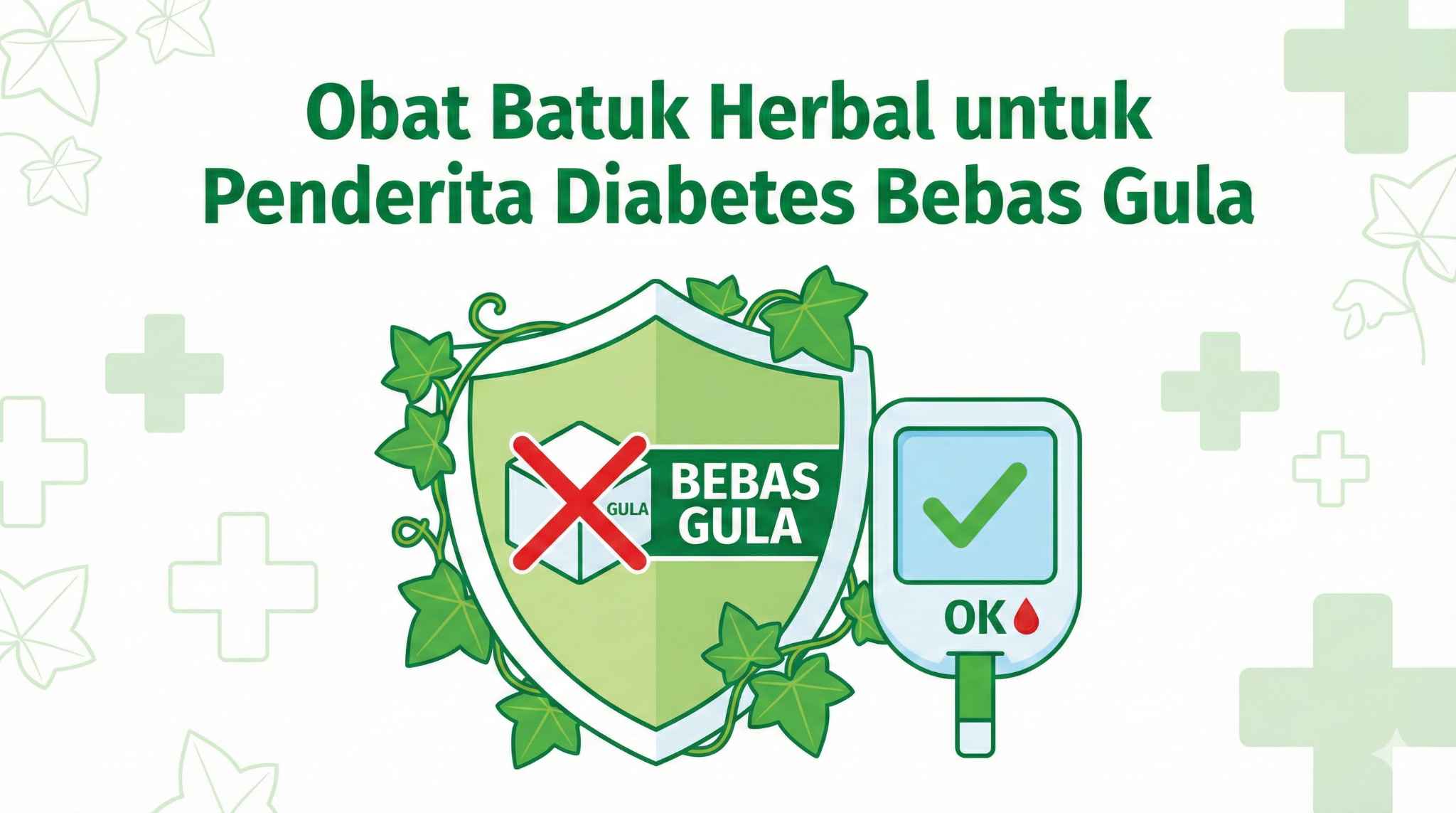 Obat Batuk Herbal untuk Penderita Diabetes Bebas Gulaa