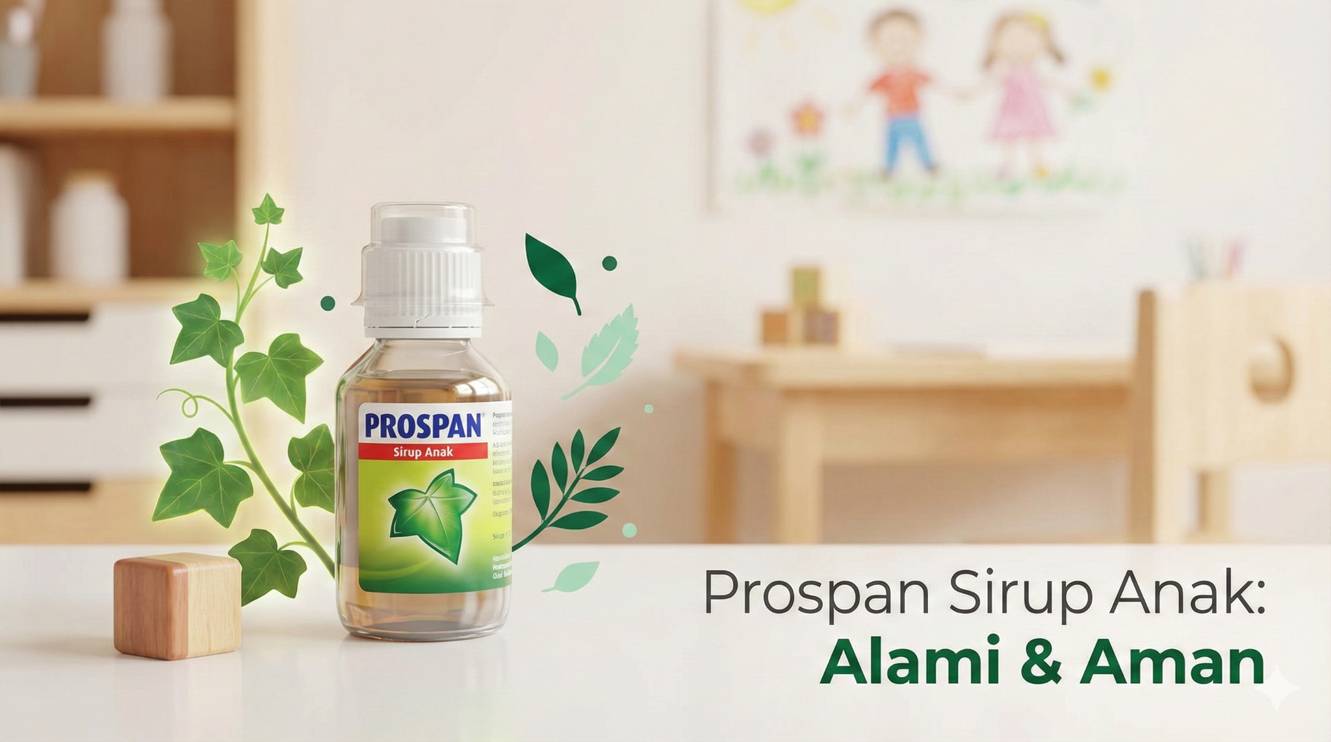 Bedah Kandungan Prospan Sirup Anak yang Alami dan Aman