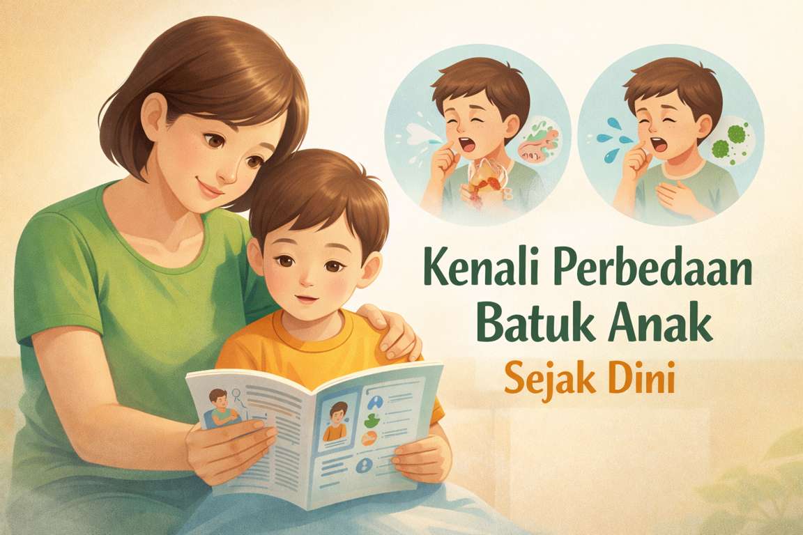 Kenali Perbedaan Batuk Kering dan Batuk Berdahak Sejak Dini
