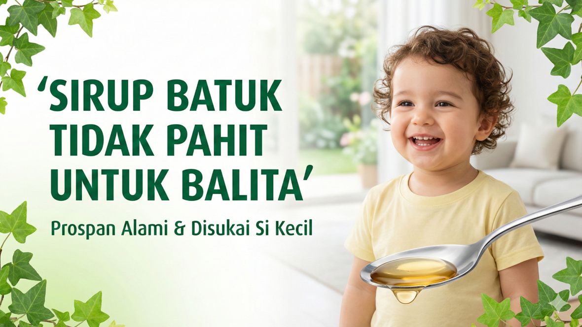 Sirup Batuk yang Tidak Pahit untuk Balita: Prospan Alami