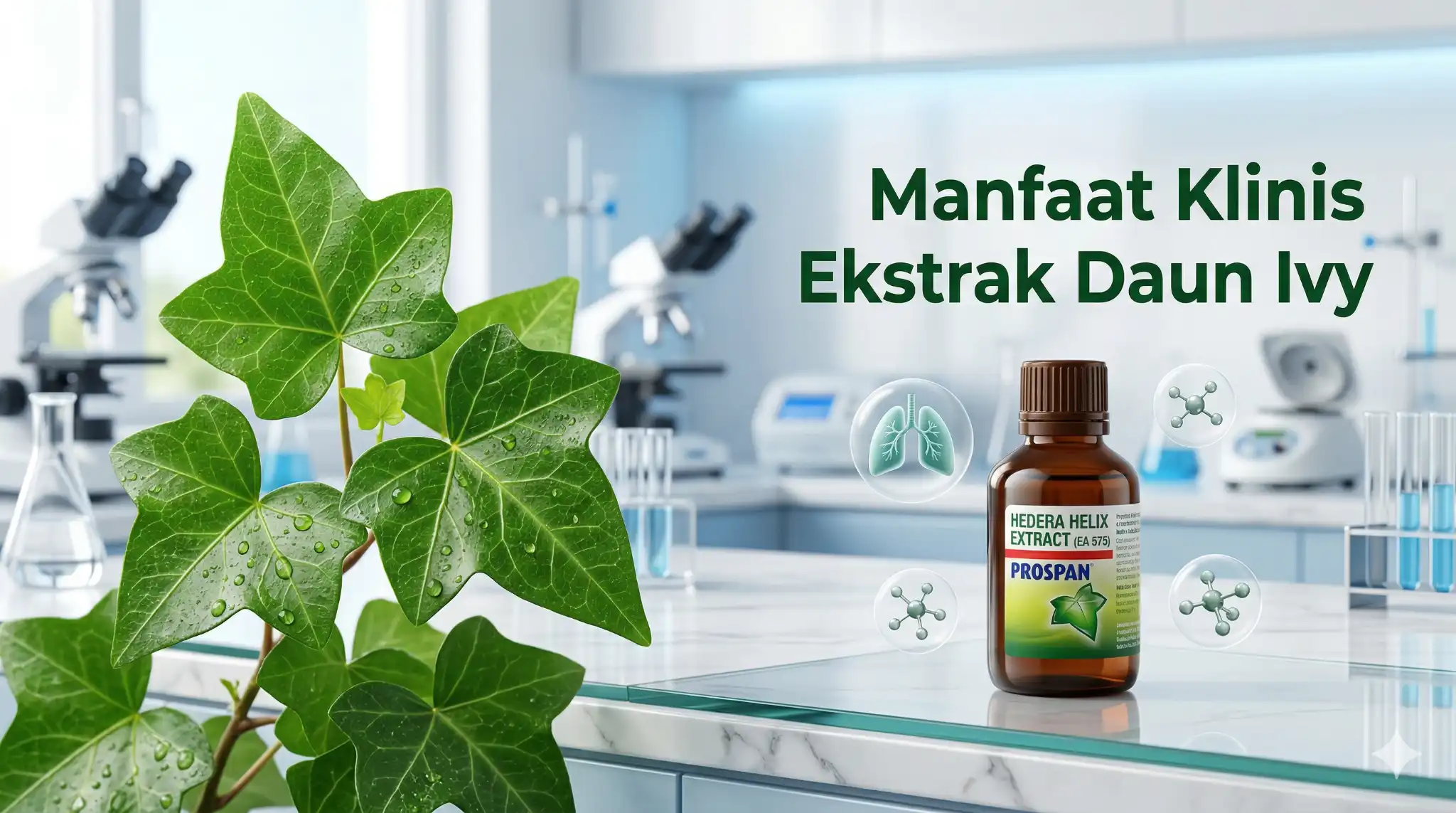 Mengenal Manfaat Klinis Ekstrak Daun Ivy dalam Prospan