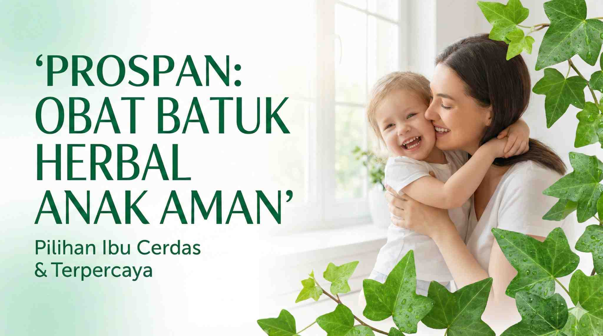 Prospan, Obat Batuk Herbal untuk Anak yang Aman