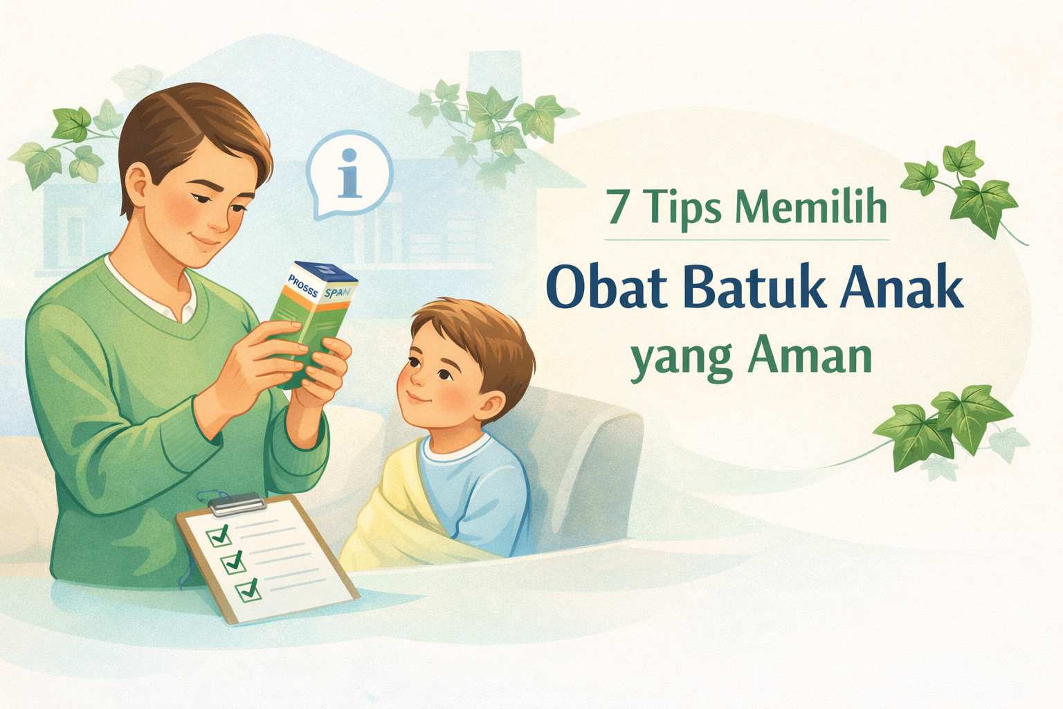 7 Tips Memilih Obat Batuk untuk Anak yang Aman & Manjur