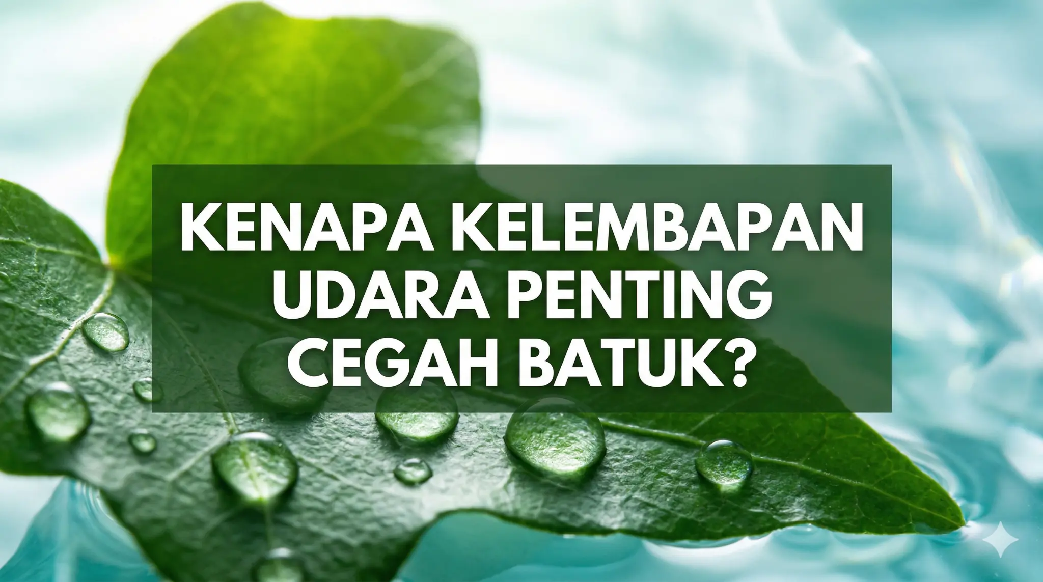Kenapa Kelembaban Udara Penting Cegah Batuk?