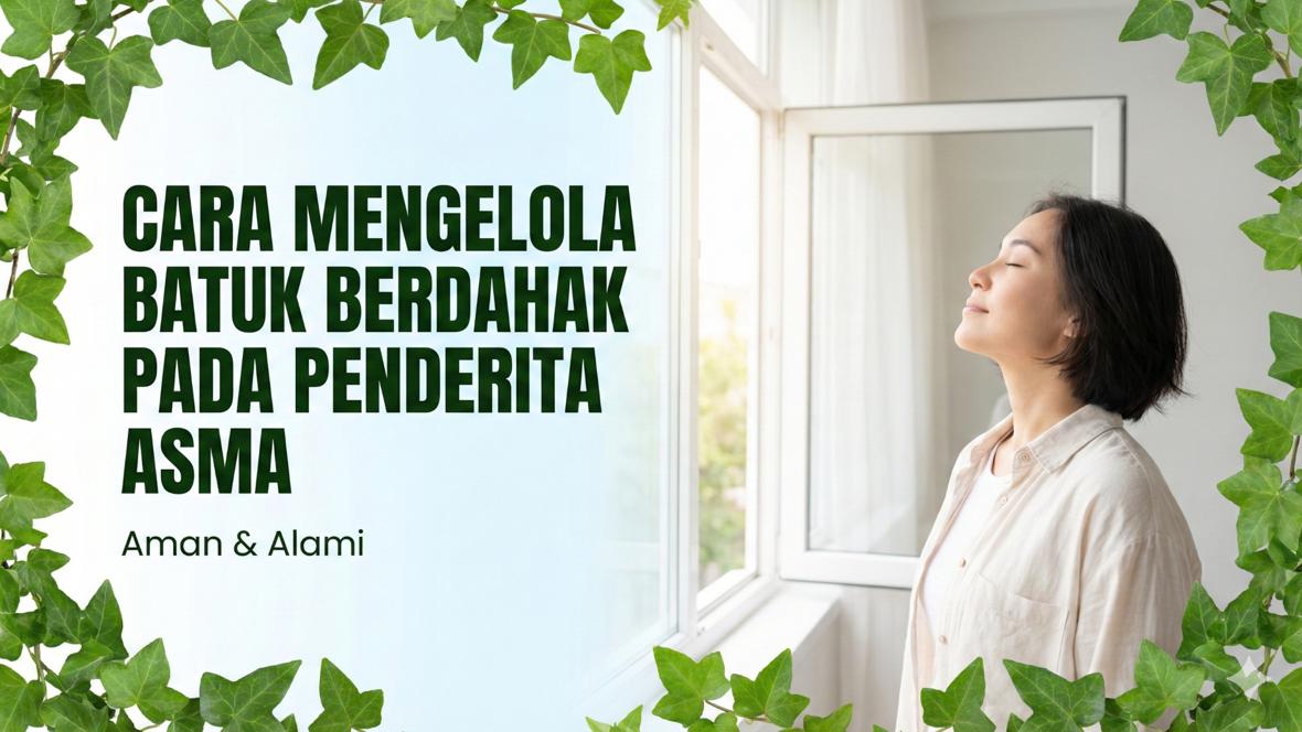 Cara Mengelola Batuk Berdahak pada Penderita Asma Secara Aman