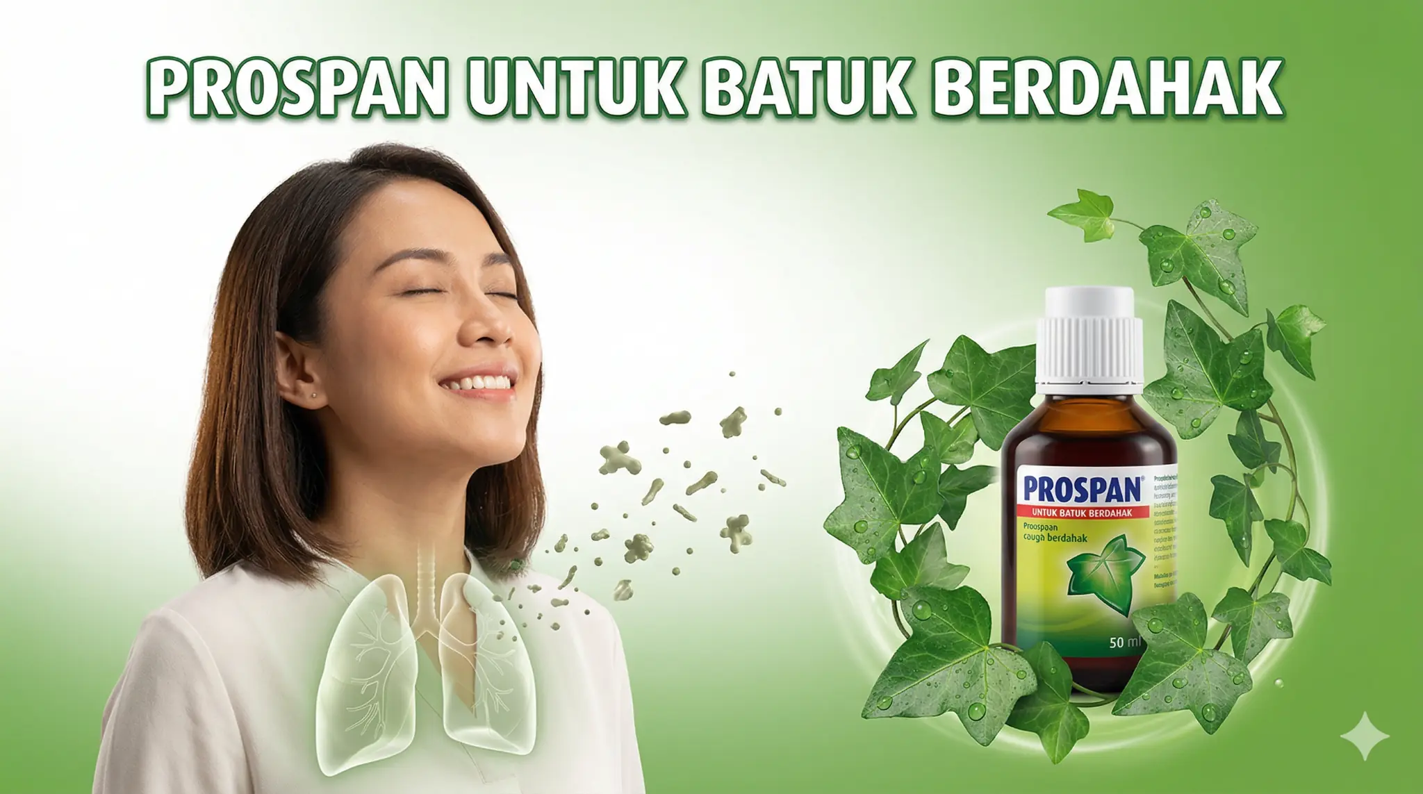 Prospan untuk Batuk Berdahak: Khasiat Ekstrak Daun Ivy dan Panduan Umum Saat Pakai Obat Batuk Lain
