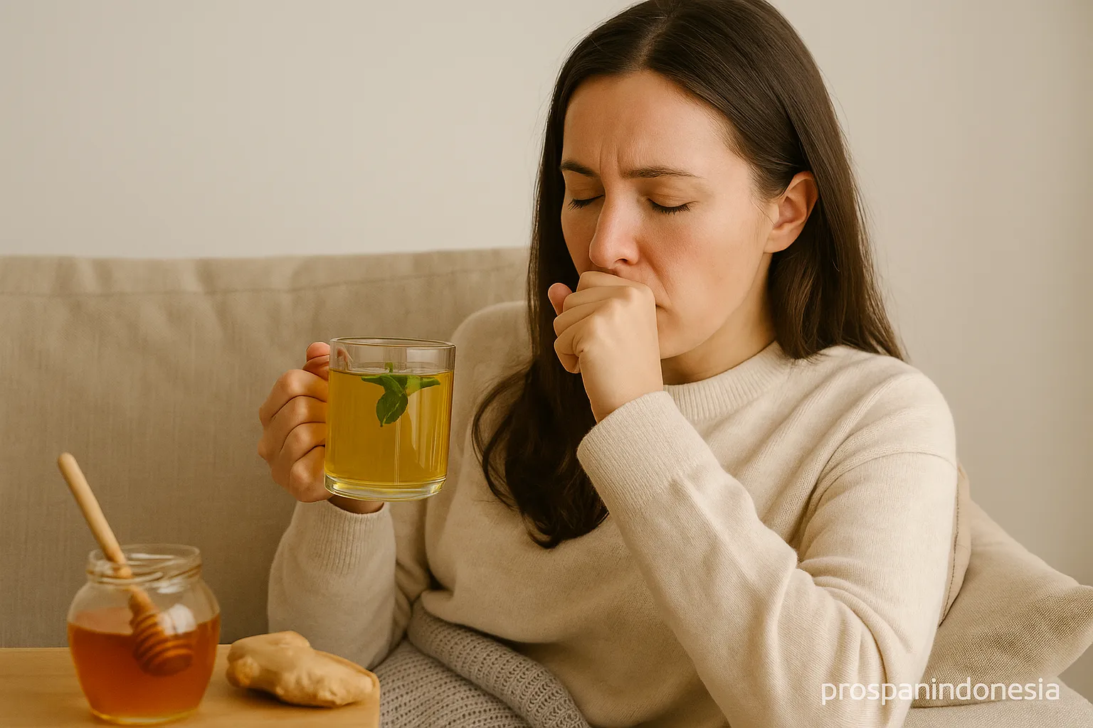 7 Cara Meredakan Batuk Secara Alami