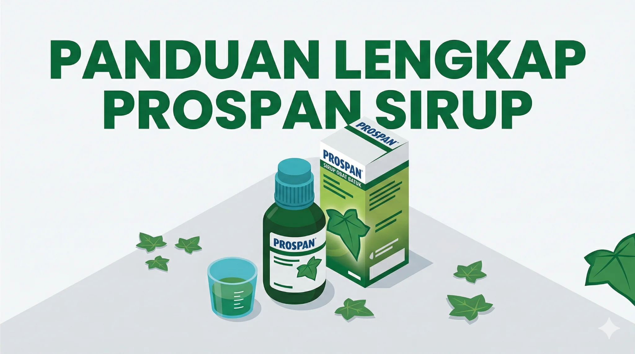 Panduan Mengenal Prospan Sirup: Manfaat Ekstrak Daun Ivy, Cara Kerja, dan Cara Pakai yang Tepat