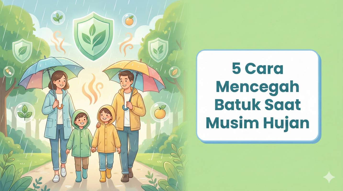 5 Cara Mencegah Batuk Saat Musim Hujan Agar Tetap Fit