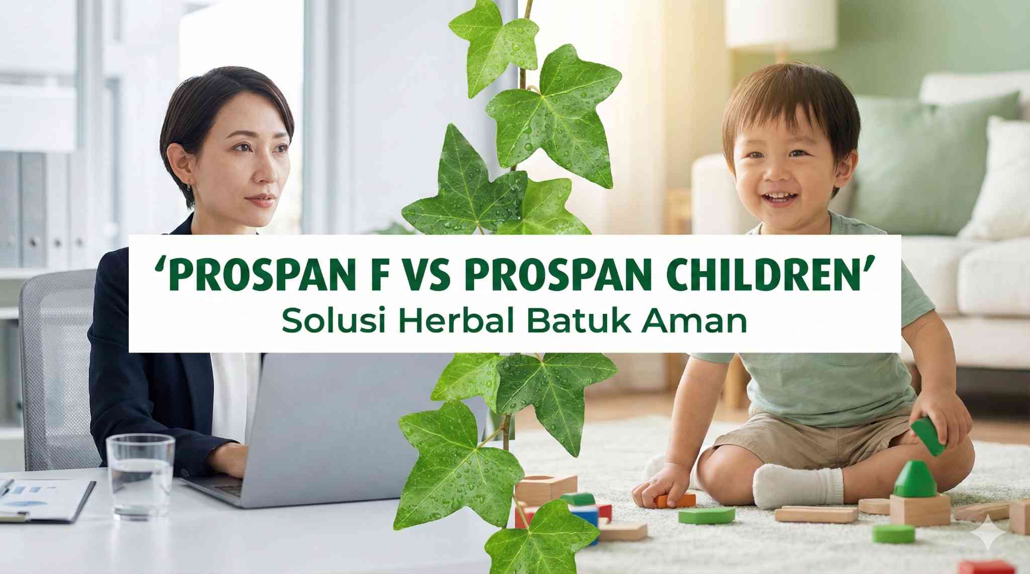Prospan F vs Prospan Children: Solusi Herbal Batuk Aman