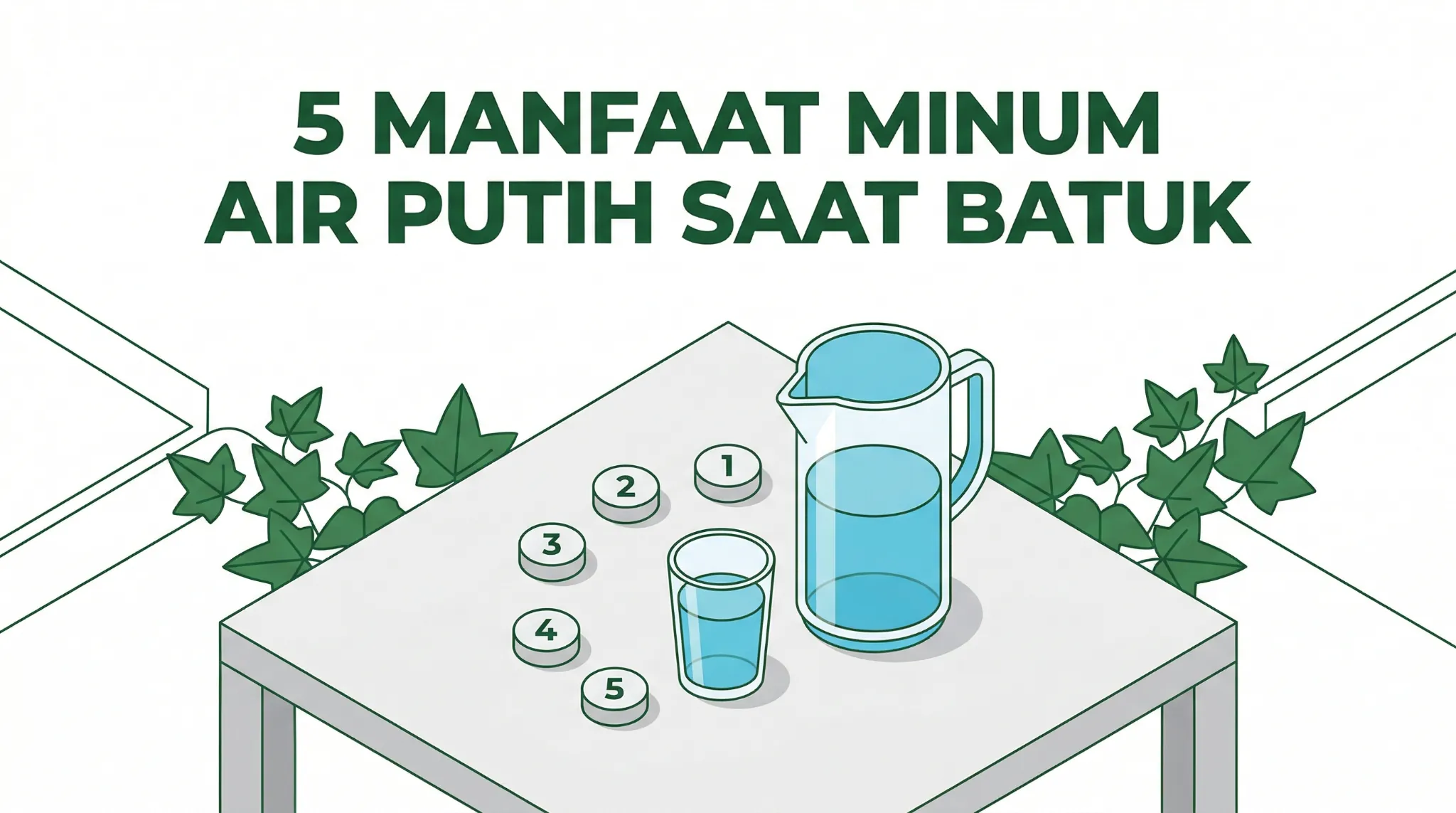 5 Manfaat Minum Air Putih Saat Batuk, Wajib Tahu!