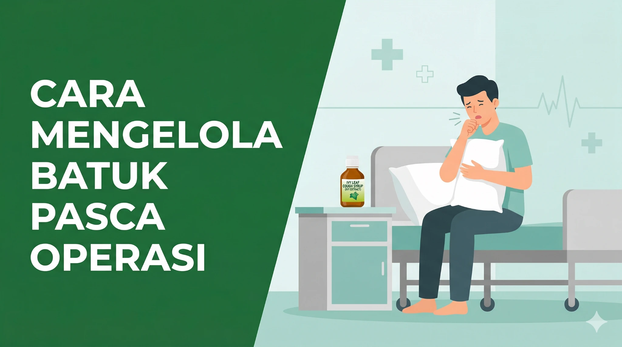 Cara Mengelola Batuk pada Pasien Pasca Operasi agar Jahitan Tetap Aman