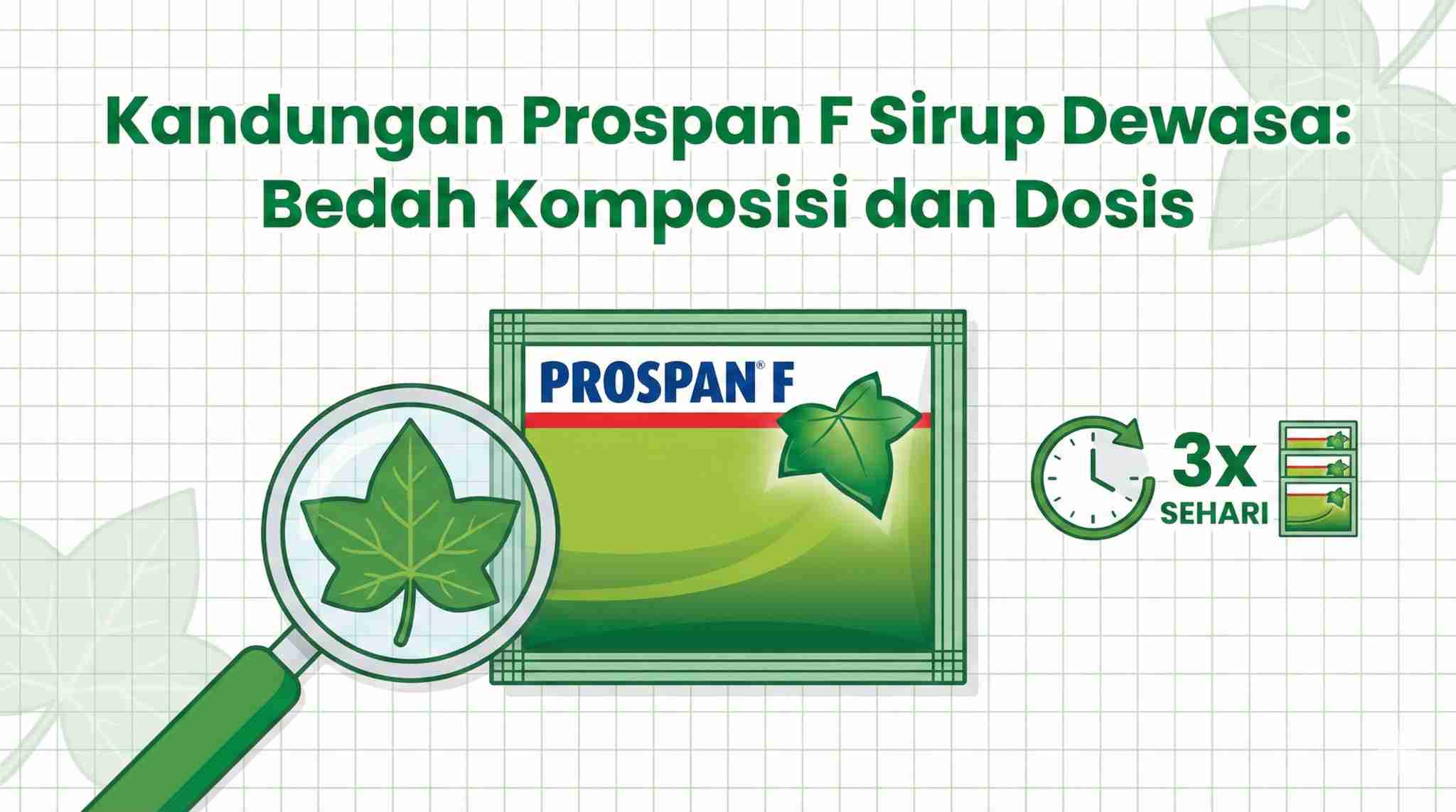 Kandungan Prospan F Sirup Dewasa: Bedah Komposisi dan Dosis